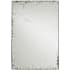 Currey and Company Rene 24" W x 34" H Rectangular Framed Bathroom Mirror Dirty Silver