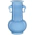 Currey and Company Sky Blue 13.5" Wide Vase Lake Blue