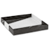 Currey and Company 10.5" Wide Tray Black / White