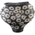 Currey and Company 11.75" Wide Bowl Black / Light Mud