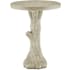 Currey and Company Faux Bois 14" Tall Concrete, Iron Bird Bath Portland