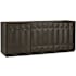 Currey and Company Kendall 78.75" Wide Sideboard Dove Gray / Polished Brass
