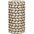 Currey and Company Geo 13.25" Wide Accent Table Natural / White / Black