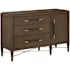 Currey and Company Verona 56" Wide Dresser Chanterelle / Coffee / Champagne