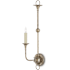 Currey and Company Nottaway 24" Tall Wall Sconce Pyrite Bronze