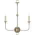 Currey and Company Nottaway 2 Light 24" Tall Wall Sconce Pyrite Bronze