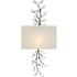 Currey and Company Crystal Bud 27" Tall Wall Sconce Cupertino