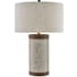 Currey and Company Baptiste 30" Tall Accent, Buffet Table Lamp Ivory and Brushed Brass
