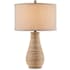 Currey and Company 29" Tall Buffet Table Lamp Natural