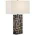 Currey and Company 28" Tall Buffet Table Lamp Natural / Brass