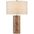 Currey and Company Meraki 27" Tall Buffet Table Lamp Natural