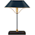 Currey and Company Daphne 17" Tall Buffet Table Lamp Navy / Gold
