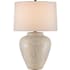 Currey and Company Mimi 28" Tall Vase Table Lamp Ivory