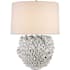 Currey and Company Manitapi 26" Tall Buffet Table Lamp White