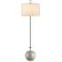 Currey and Company Atlas 42" Tall Accent, Buffet Table Lamp Black Smith