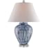 Currey and Company Malaprop 28" Tall Accent, Vase Table Lamp Blue / White