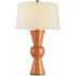 Currey and Company Upbeat 31" Tall Buffet Table Lamp Orange