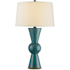 Currey and Company Upbeat 31" Tall Vase Table Lamp Teal