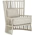 Currey and Company Norene 35.2" Wide Accent Chair Fog Gray