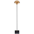 Currey and Company La Rue 58" Tall Floor Lamp Brushed Brass / Black