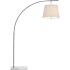 Currey and Company Cloister 2 Light 70" Tall Accent Floor Lamp Oil Rubbed Bronze / White
