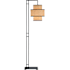 Currey and Company 70" Tall Accent Floor Lamp Blacksmith / Natural