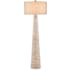 Currey and Company Birdsong 67" Tall Buffet Floor Lamp Whitewash