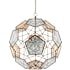 Currey and Company Julius 9 Light 31" Wide Globe Chandelier with Mirror Glass Shade Pyrite Bronze