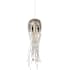 Currey and Company Medusa 6" Wide Mini Pendant Nickel / Silver