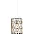 Currey and Company Regatta 6" Wide Mini Pendant Cupertino / Silver
