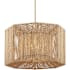 Currey and Company Mereworth 4 Light 23" Wide Chandelier Beige / Natural