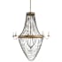 Currey and Company Lucien 8 Light 59" High 1 Tier Chandelier French Gold Leaf