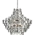 Currey and Company Galahad 12 Light 40" High 1 Tier Chandelier Bronze