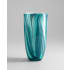 Cyan Design 11.81" Large Turin Vase Turquoise Blue