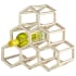 Cyan Design-08825-View of Hex Hut Wine Rack with Bottle - Bottle Not Included