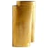 Cyan Design A Step Up 7-3/4" Wide Aluminum Vase Antique Brass