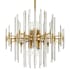 Cyan Design Quebec 6 Light 23" Wide Chandelier Aged Brass