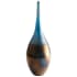 Cyan Design Ariel 7" Diameter Glass Vase Iridescent Sunset