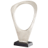 Cyan Design Llano Aluminum Abstract Statue Raw Nickel / Bronze