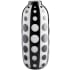 Cyan Design Petroglyph 15-3/4" Tall Glass Vase Black / White