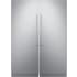 Dacor 30 Inch Wide Right Hinge Column Refrigerator and 30 Inch Wide Left Hinge Column Freezer with iQ RemoteView Cameras Panel Ready