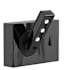 Dainolite Single Light 5" Tall LED Wall Sconce Black