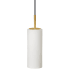 Dainolite Paza 4" Wide Mini Pendant Aged Brass