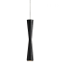 Dainolite Single Light 2" Wide LED Mini Pendant Matte Black