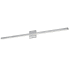 Dainolite Arandel 2" Wide LED Bath Bar Polished Chrome