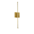 Dainolite Array 5" Tall LED Wall Sconce Aged Brass