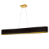 Dainolite Aubrey 51" Wide LED Linear Pendant Aged Brass / Black / Gold