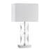 Dainolite 19" Tall Buffet Table Lamp Polished Chrome