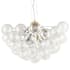 Dainolite Charlize 12 Light 36" Wide Chandelier Aged Brass / Clear
