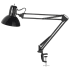 Dainolite 1 Light Desk Lamp Black
